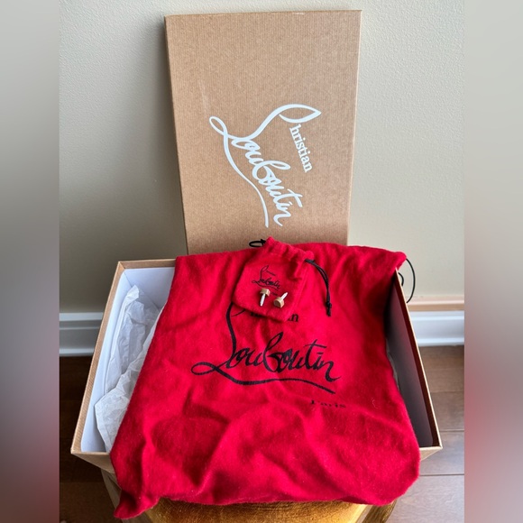 Christian Louboutin Pigalle 100 Patent Nude Shoes, Size 40 (US 9) - Picture 12 of 17